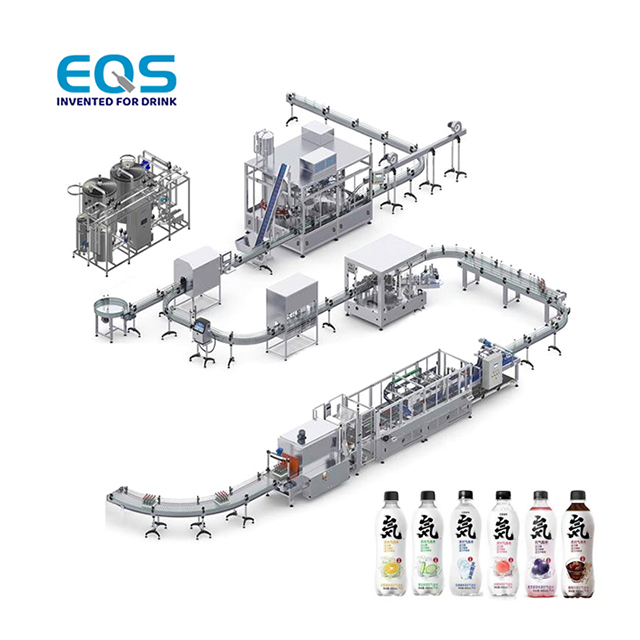 Linha de produção plástica da máquina 4000BPH do refresco da garrafa da maquinaria automática da fabricação do refresco