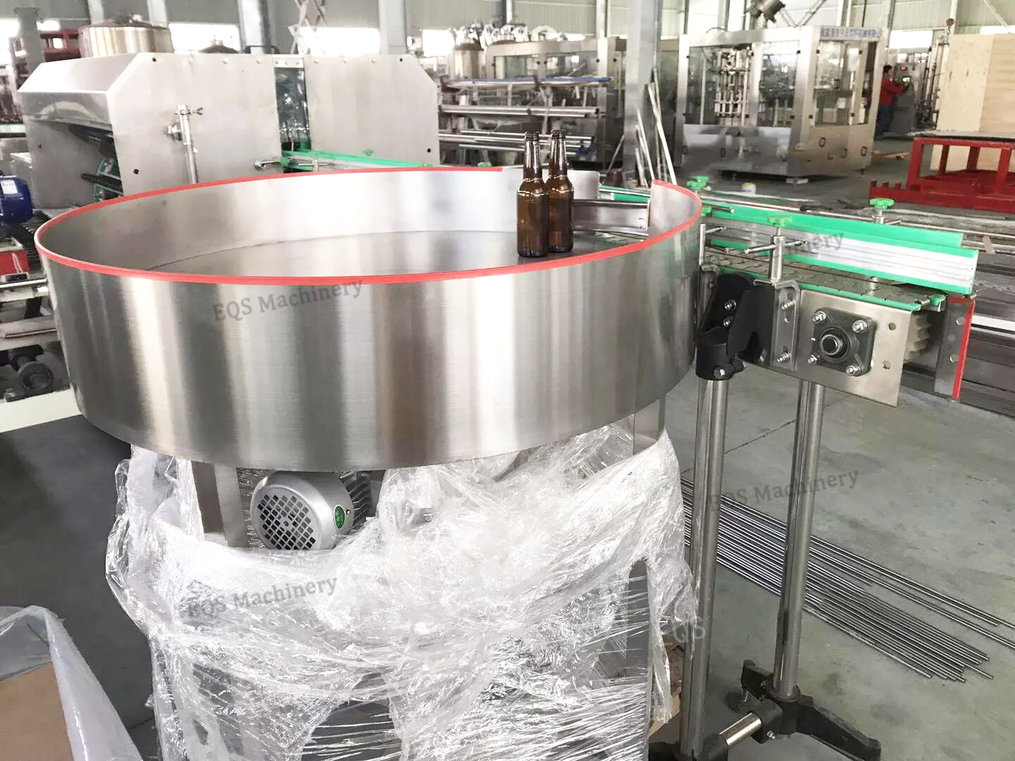 6000BPH automática recicla máquina de limpeza de garrafas de vidro máquina de lavar garrafas de cerveja