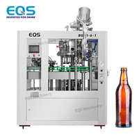 Máquina de engarrafamento automática da cerveja da produtividade alta para o enchimento da cerveja da garrafa de vidro